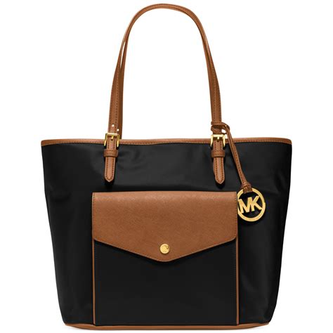 michael kors jet set lg pkt mf tote|Jet Set Medium Tote Bag .